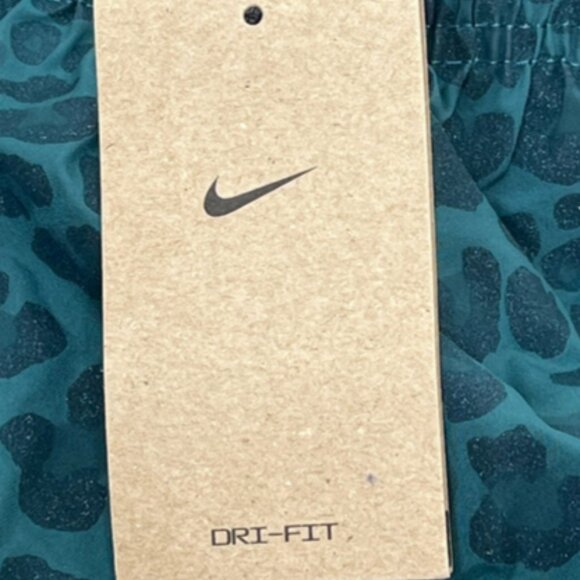 Nike Dri-FIT Tempo Running Shorts XS Blue Leopard Print Lined NWT - Picture 5 of 6